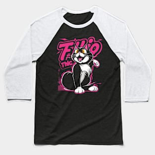 Felix The Cat Creativity Baseball T-Shirt